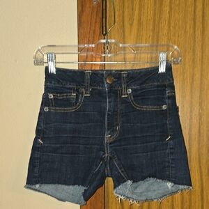 American Eagle Outfitters Dark Blue Jean Shorts